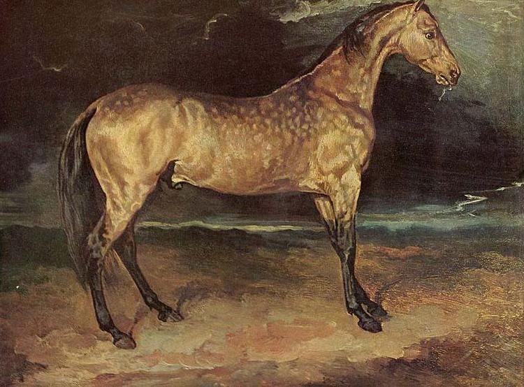 Theodore Gericault Pferd im Gewitter china oil painting image